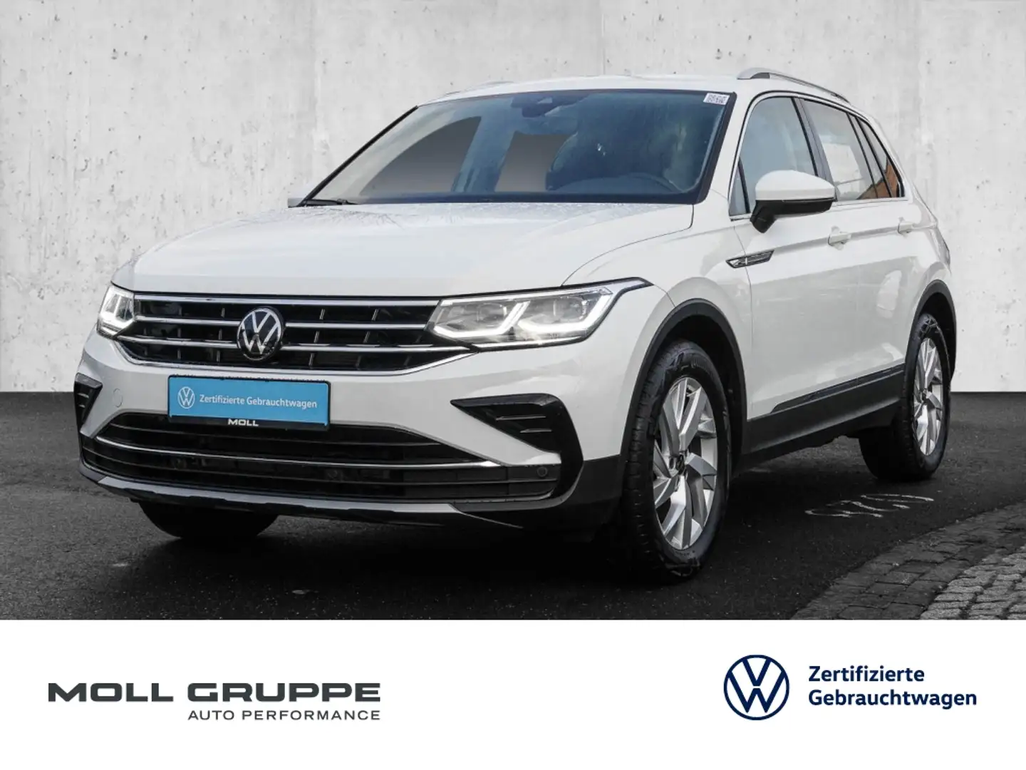 Volkswagen Tiguan 2.0 TDI DSG Elegance NAVI LED LM 4xSHZ Weiß - 1
