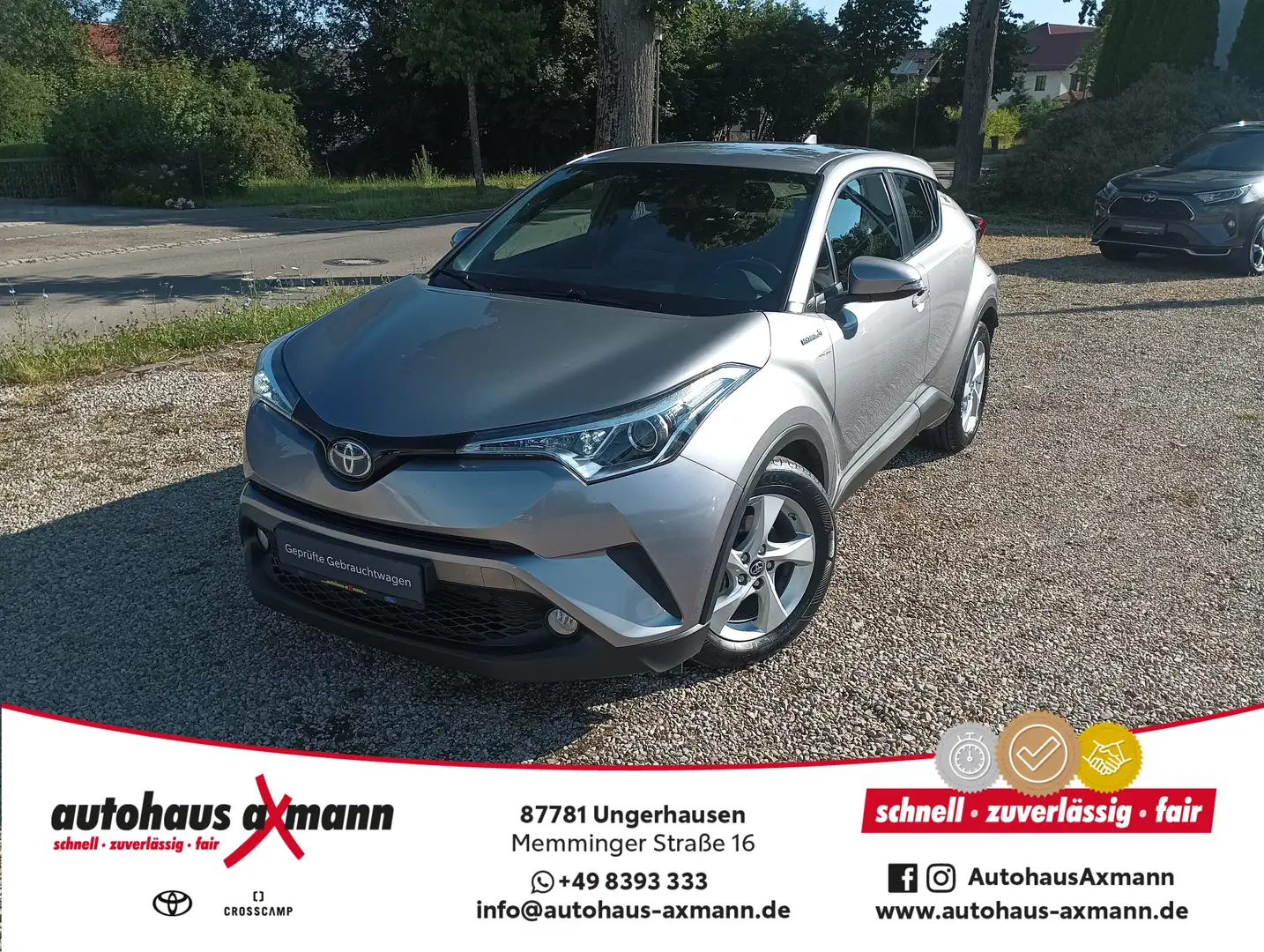 Toyota C-HR Hybrid Flow Grau - 1