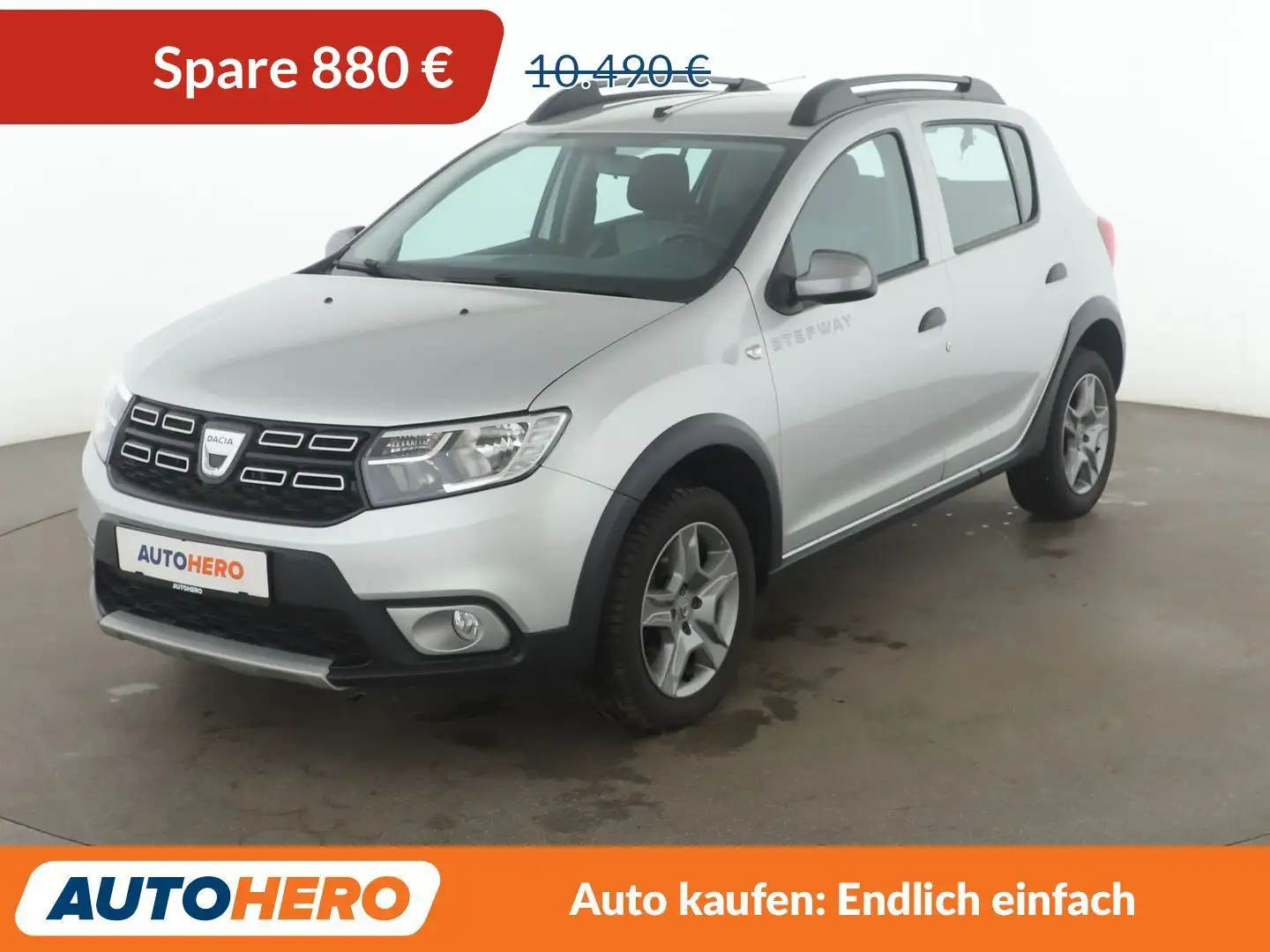 Dacia Sandero 0.9 TCe Stepway Prestige *NAVI*TEMPO*LIMITER* Grau - 1