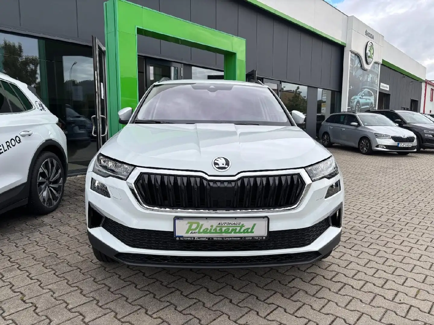 Skoda Karoq 110 kW TDI 4x4 NAVI*KESSY*Virtuelles Cockpit Blanc - 2