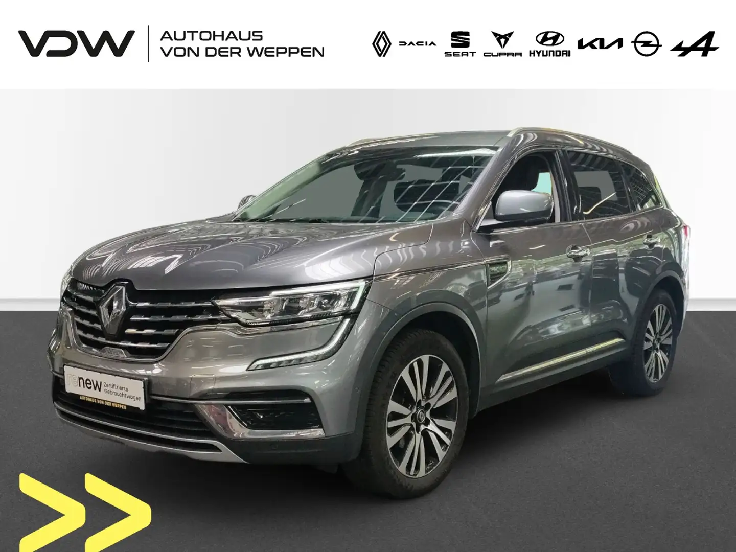 Renault Koleos Initiale Paris Klima Navi Leder Rückfahrkamera Grau - 1