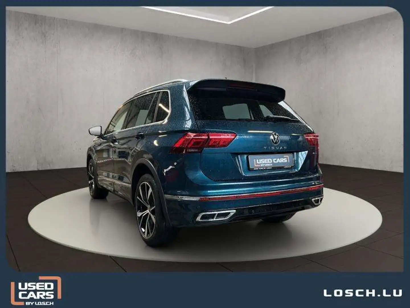 Volkswagen Tiguan R-Line+DSG+AHK+NAVI+PANO+LM20 Bleu - 2