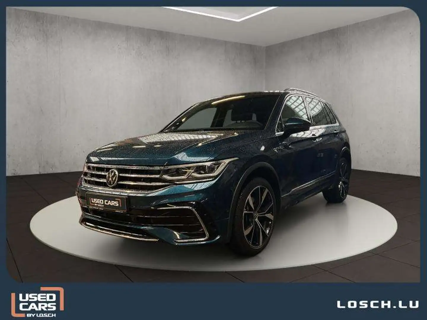 Volkswagen Tiguan R-Line+DSG+AHK+NAVI+PANO+LM20 Bleu - 1