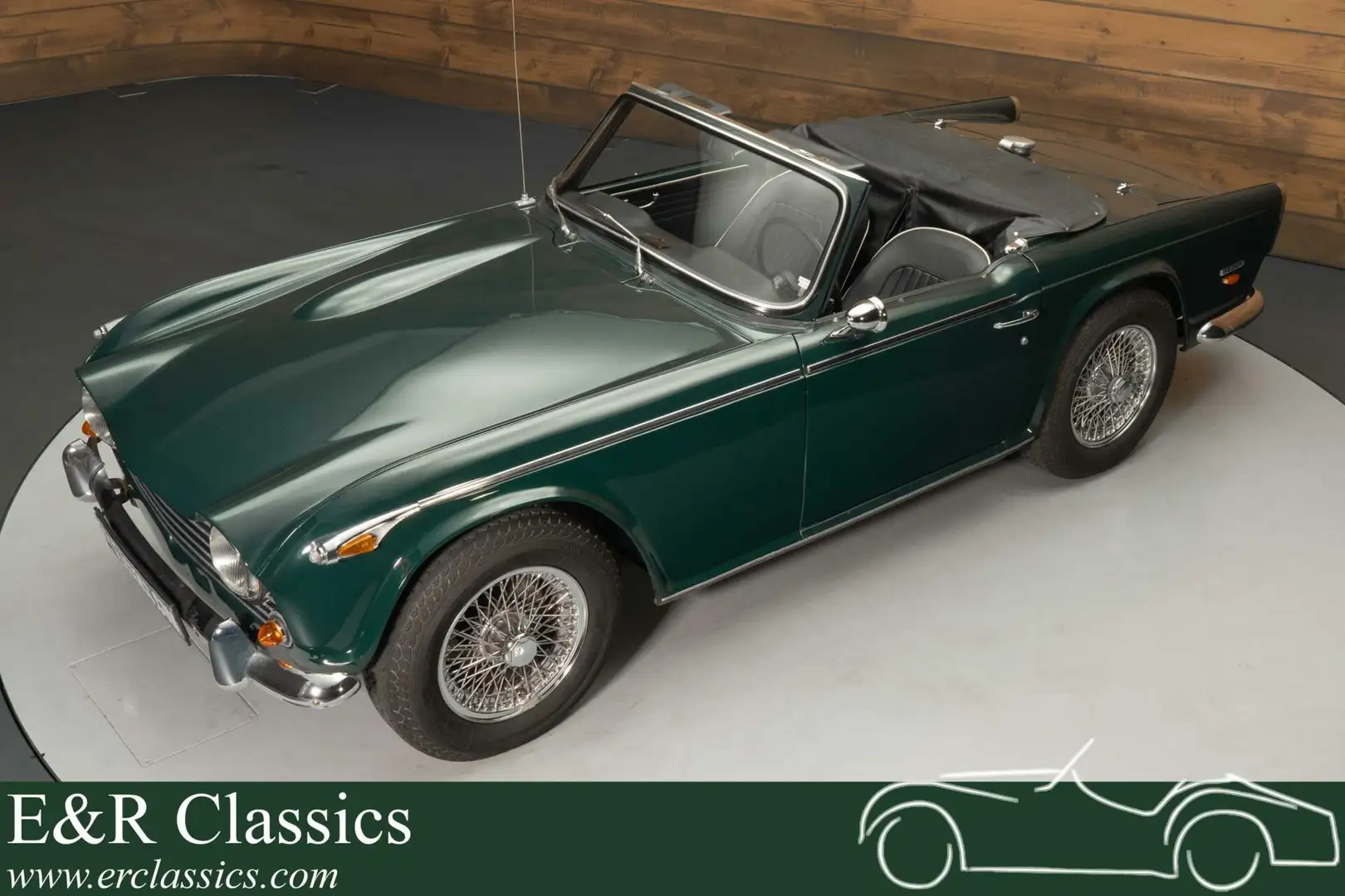 Triumph TR250 | Historie bekend | Overdrive | 1968 Verde - 1