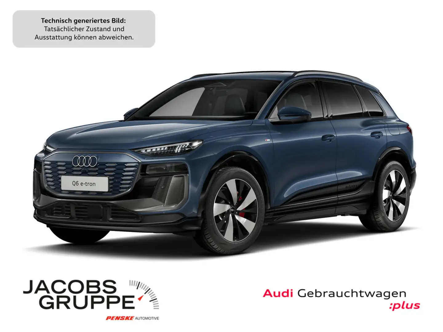 Audi Q6 e-tron qu. 2xS line/0,25%/Pano/Luftf./HuD/360°/Matrix/20Zoll Bleu - 1