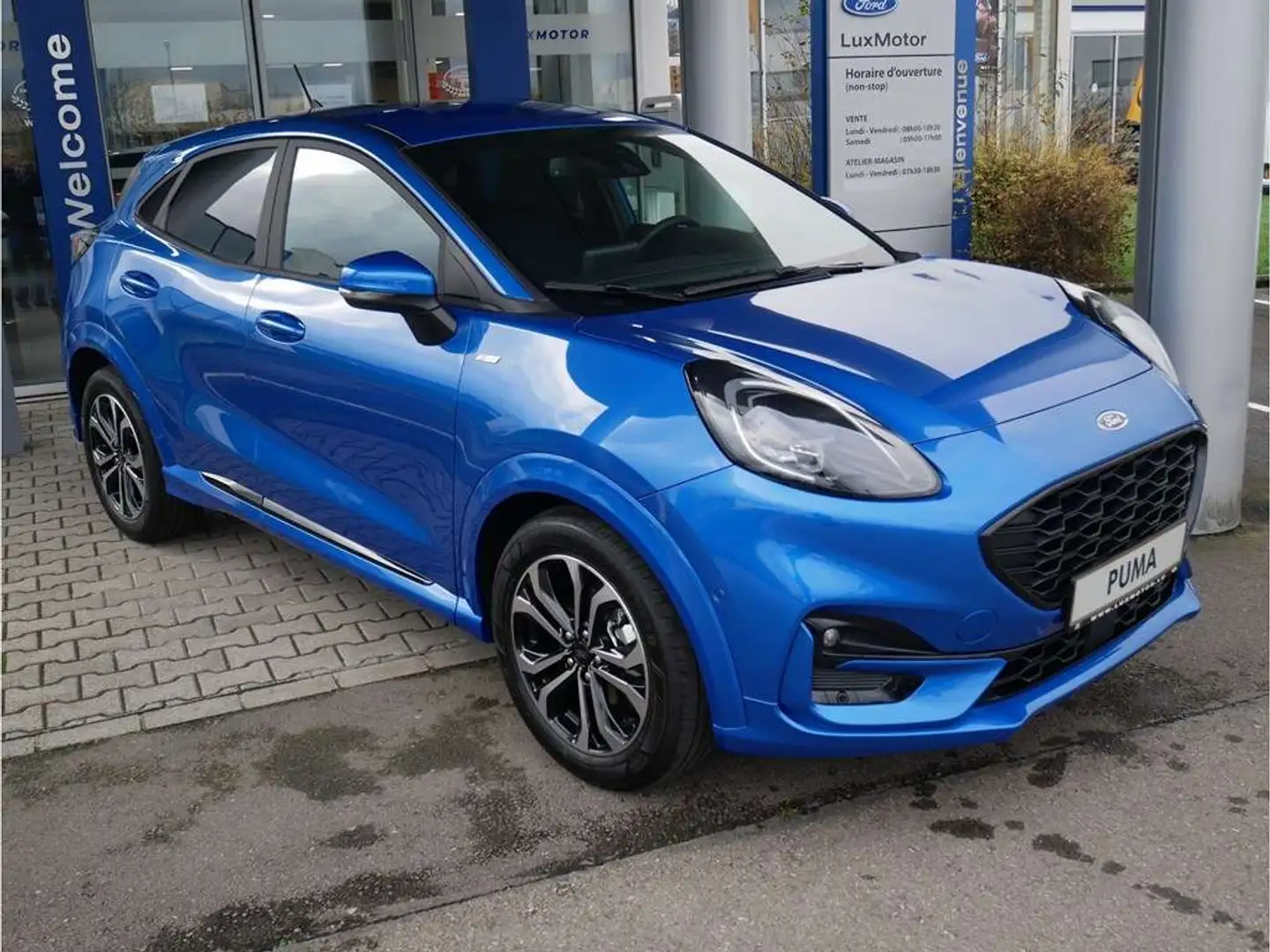Ford Puma ST-Line Design 1.0i EcoBoost mHEV 125ps / 92kW M6 Bleu - 2