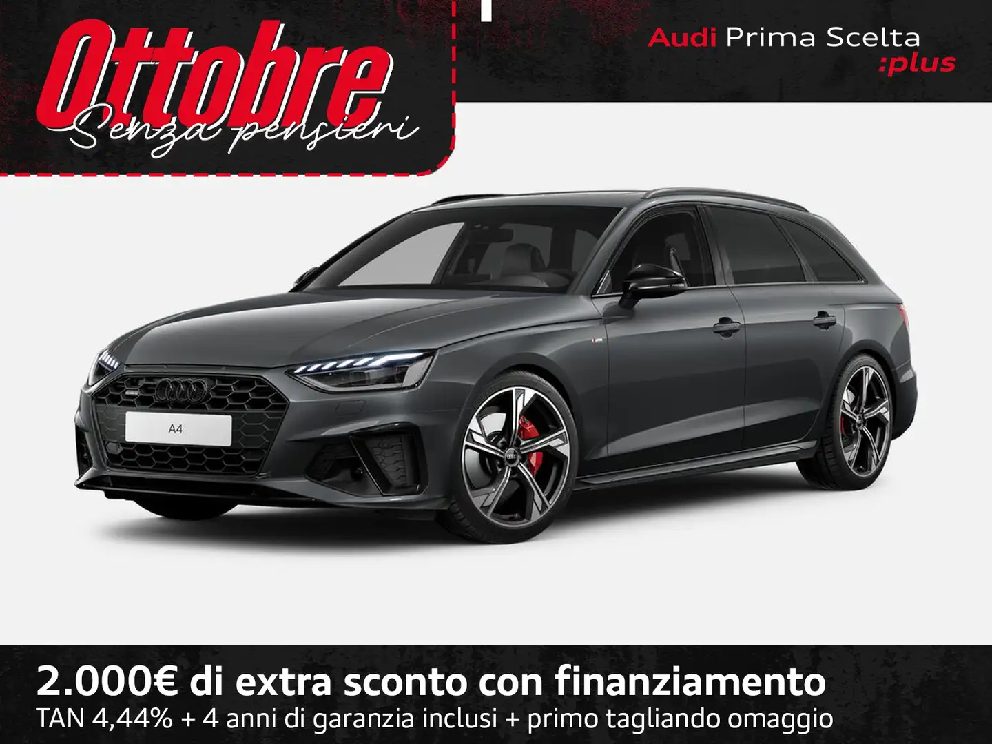 Audi A4 avant 40 2.0 tdi mhev s line edition quattro 204cv - 1