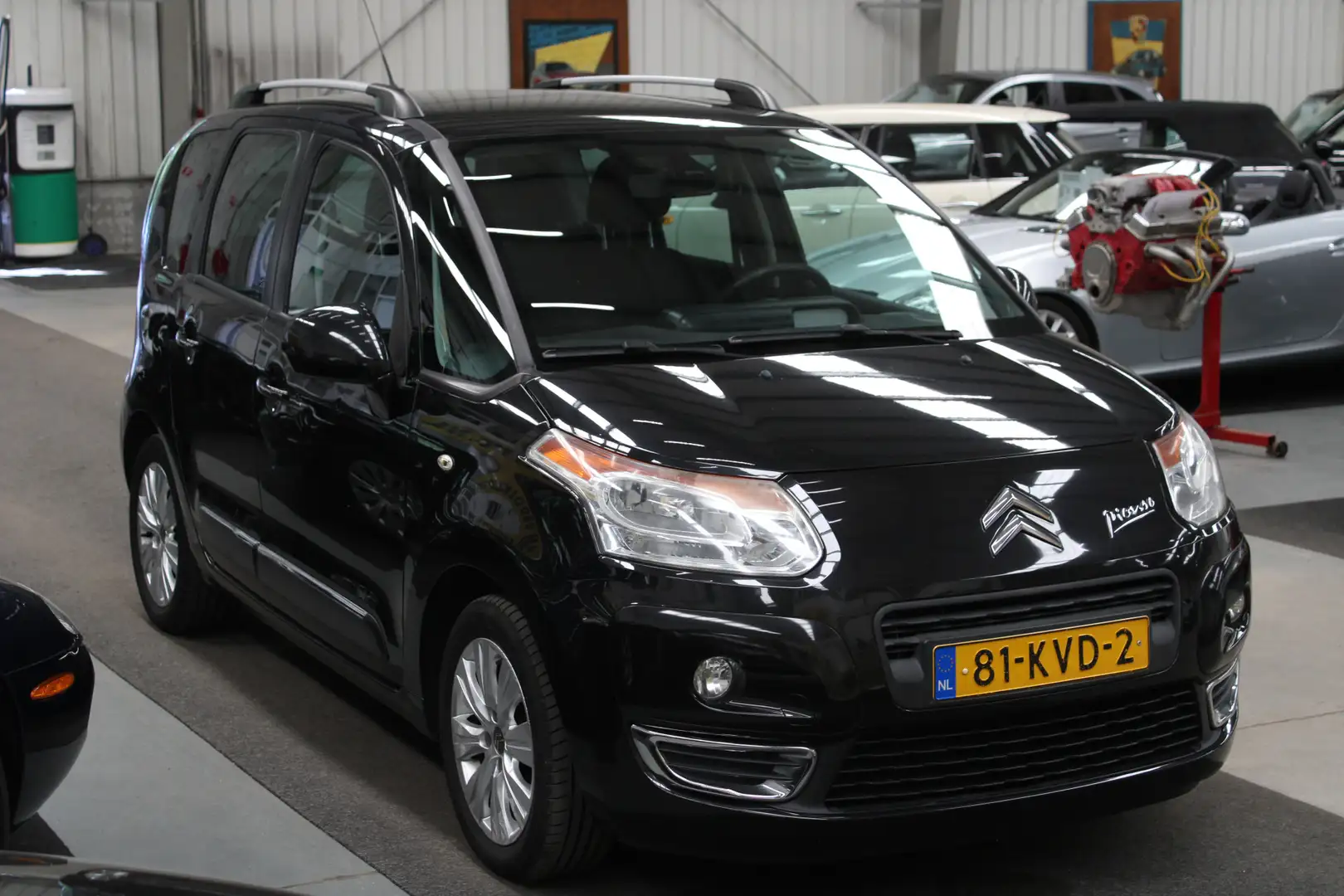 Citroen C3 Picasso 1.6 VTi Exclusive NAP, Airco, Cruise control, Isof Zwart - 2