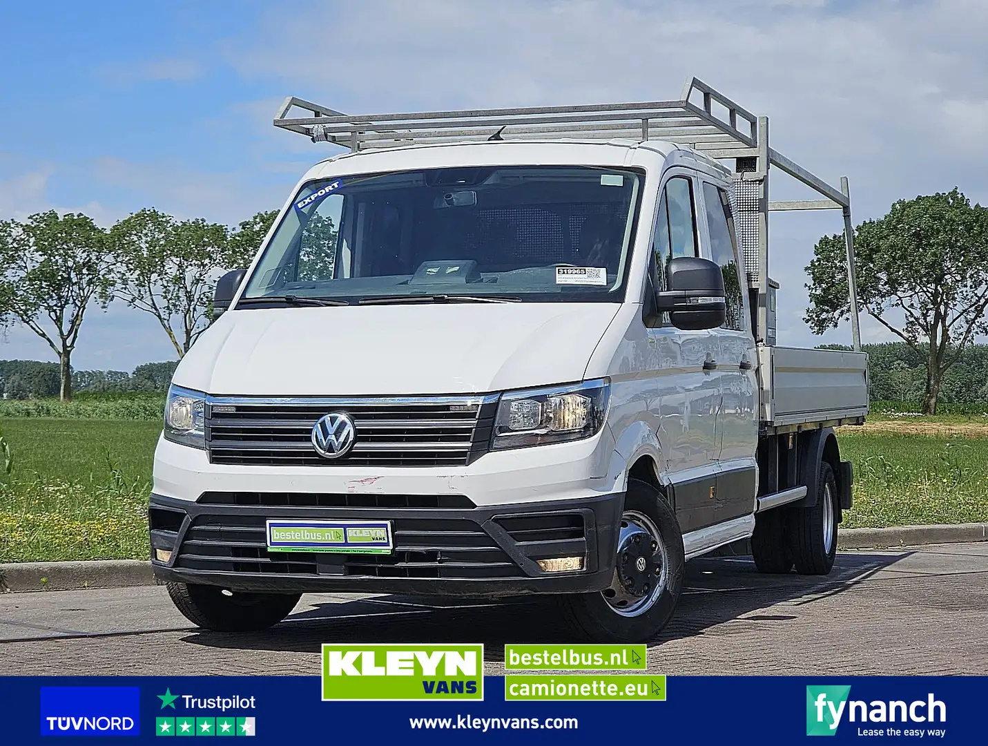Volkswagen Crafter 50 2.0 DUB.CAB Open-Laadbak Weiß - 1