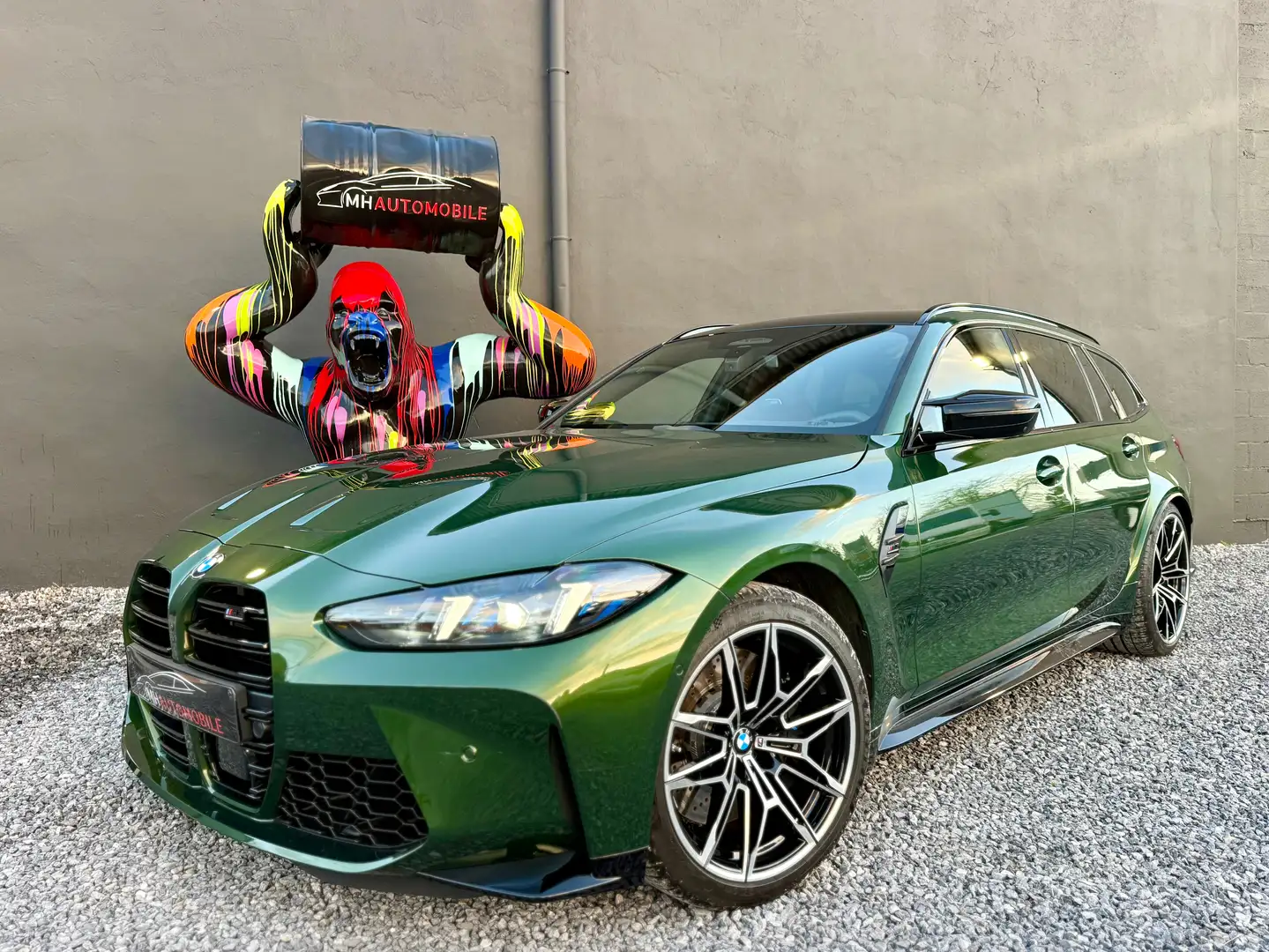BMW M3 3.0 AS xDrive Competition M OPF Vert - 1