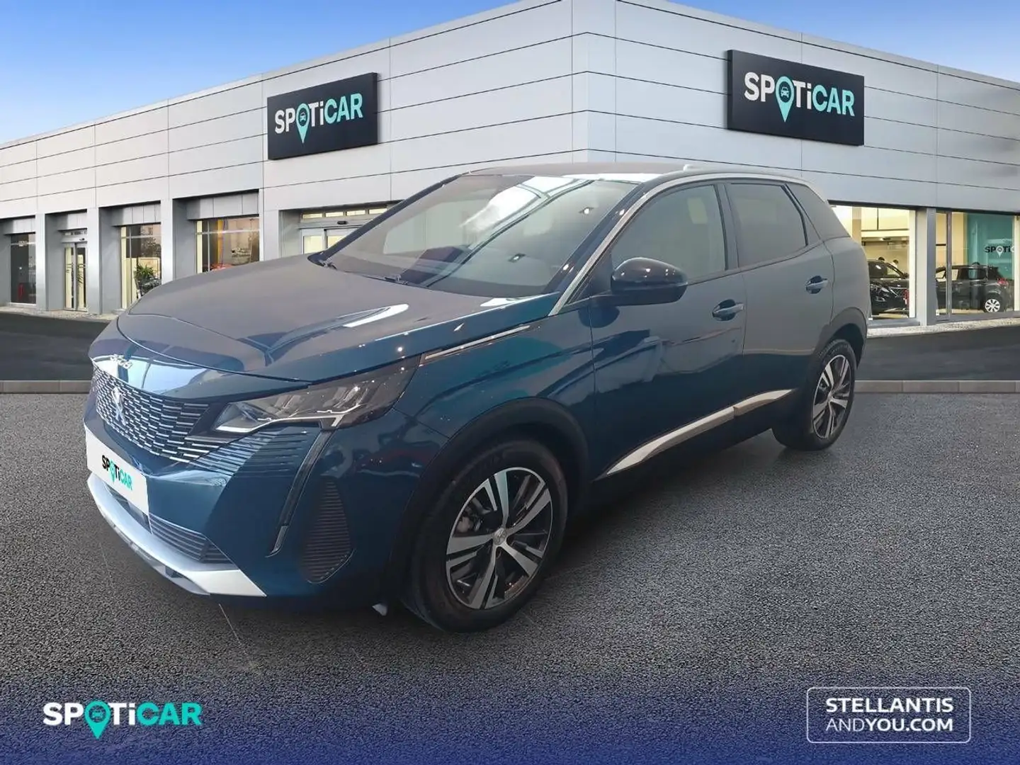 Peugeot 3008 1.2 PureTech S&S Allure 130 Azul - 1