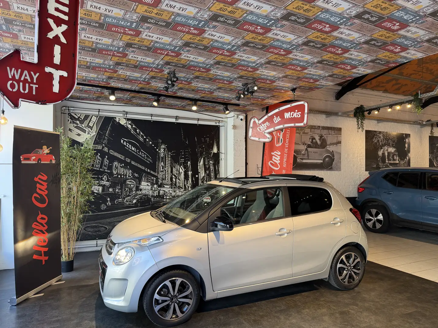 Citroen C1 * 1.0 * BOITE AUTO * TOIT OUVRANT * CAM * AC * Gris - 1