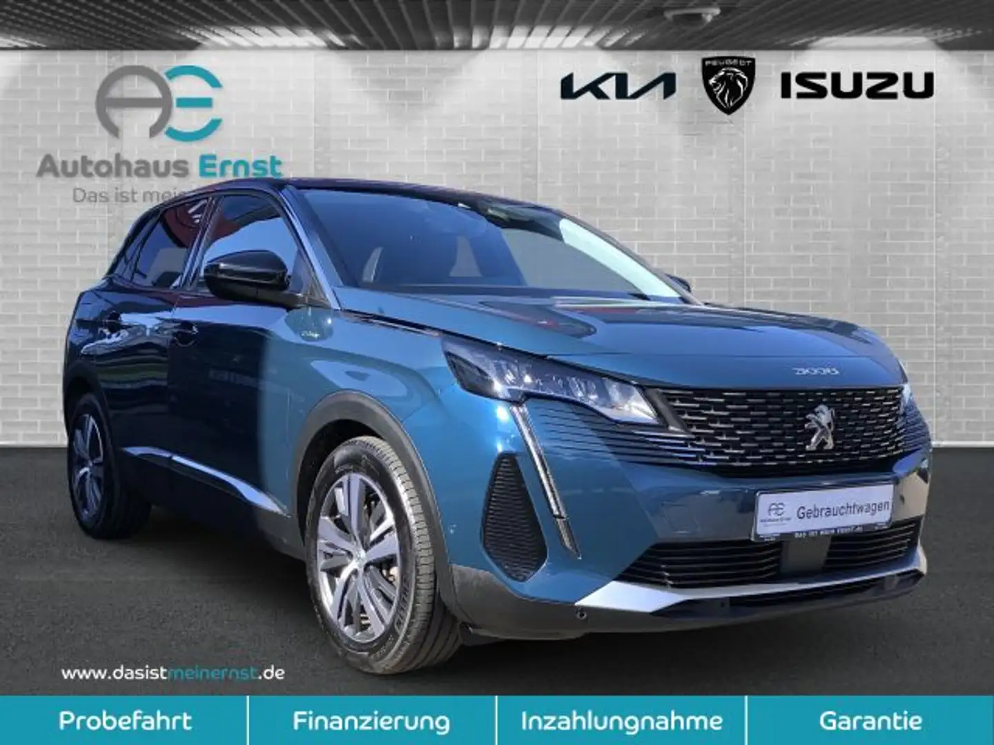 Peugeot 3008 Hybrid 225 e-EAT8 Allure Blau - 2