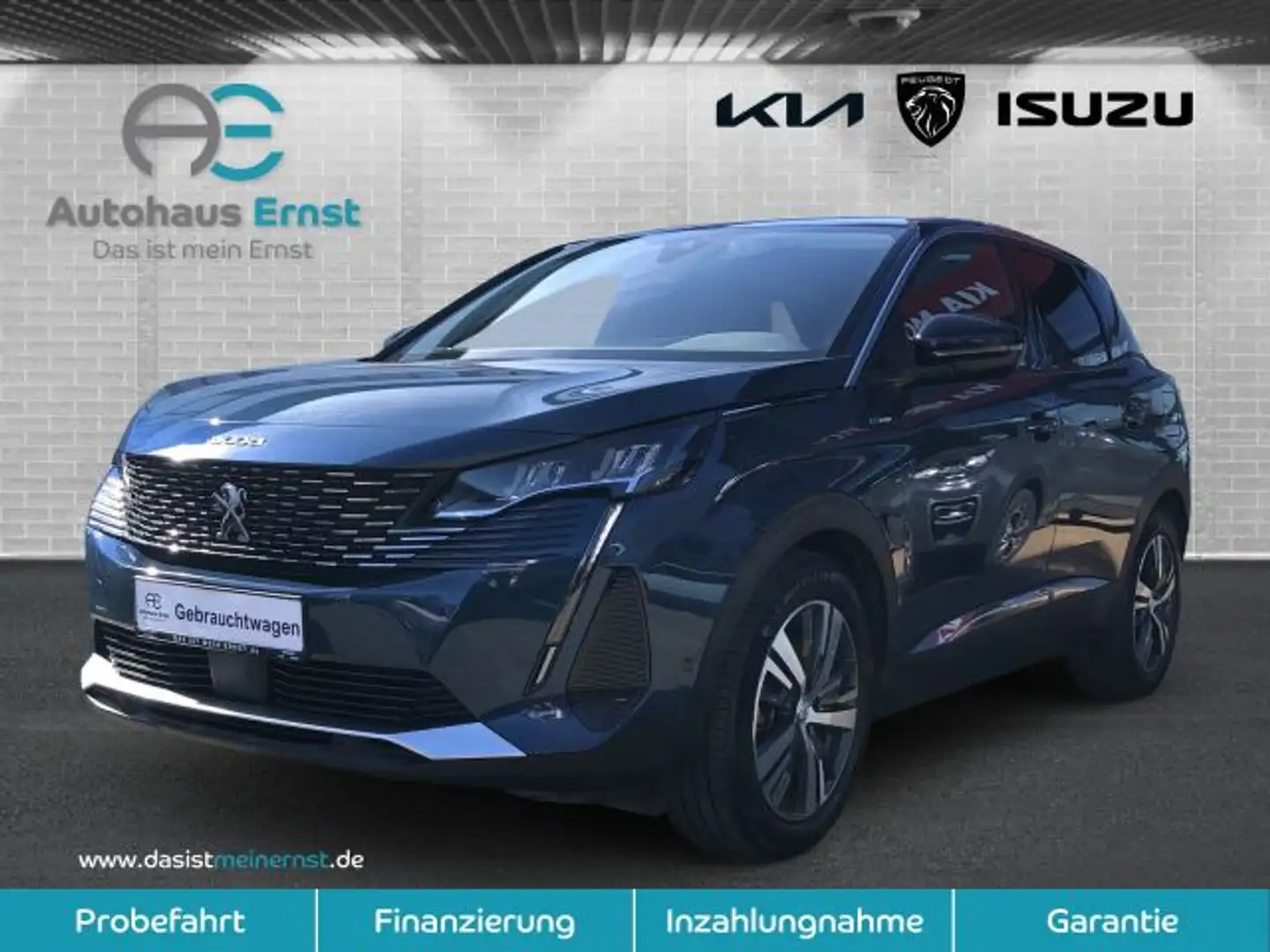 Peugeot 3008 Hybrid 225 e-EAT8 Allure Blau - 1