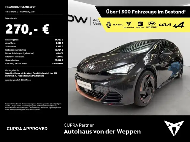 Cupra Born 58 kWh PANO, SHZ, 20´´ Klima Einparkhilfe