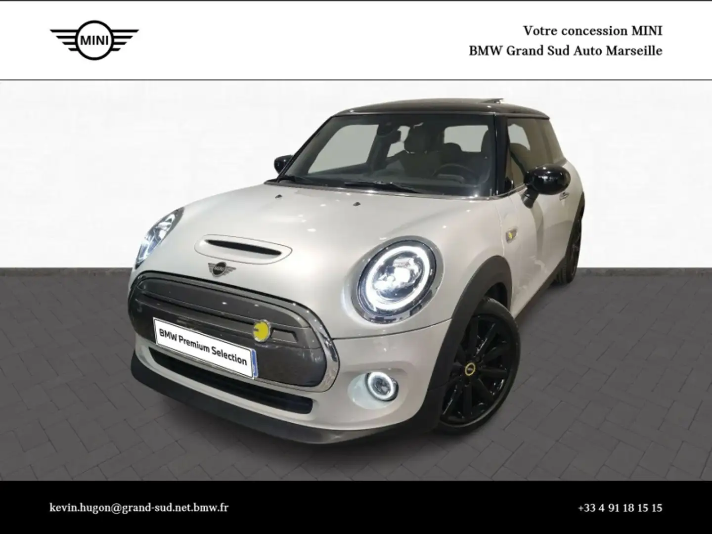 MINI Cooper SE Cooper SE 184ch Edition Greenwich BVA Blanc - 1