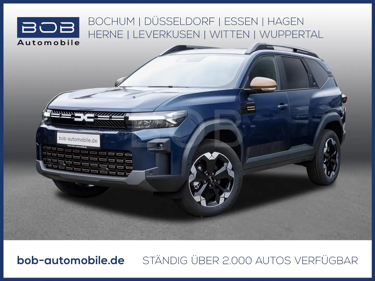Dacia Bigster Extreme TCe 140 SD NAVI SHZ PDC LHZBT Bleu - 1