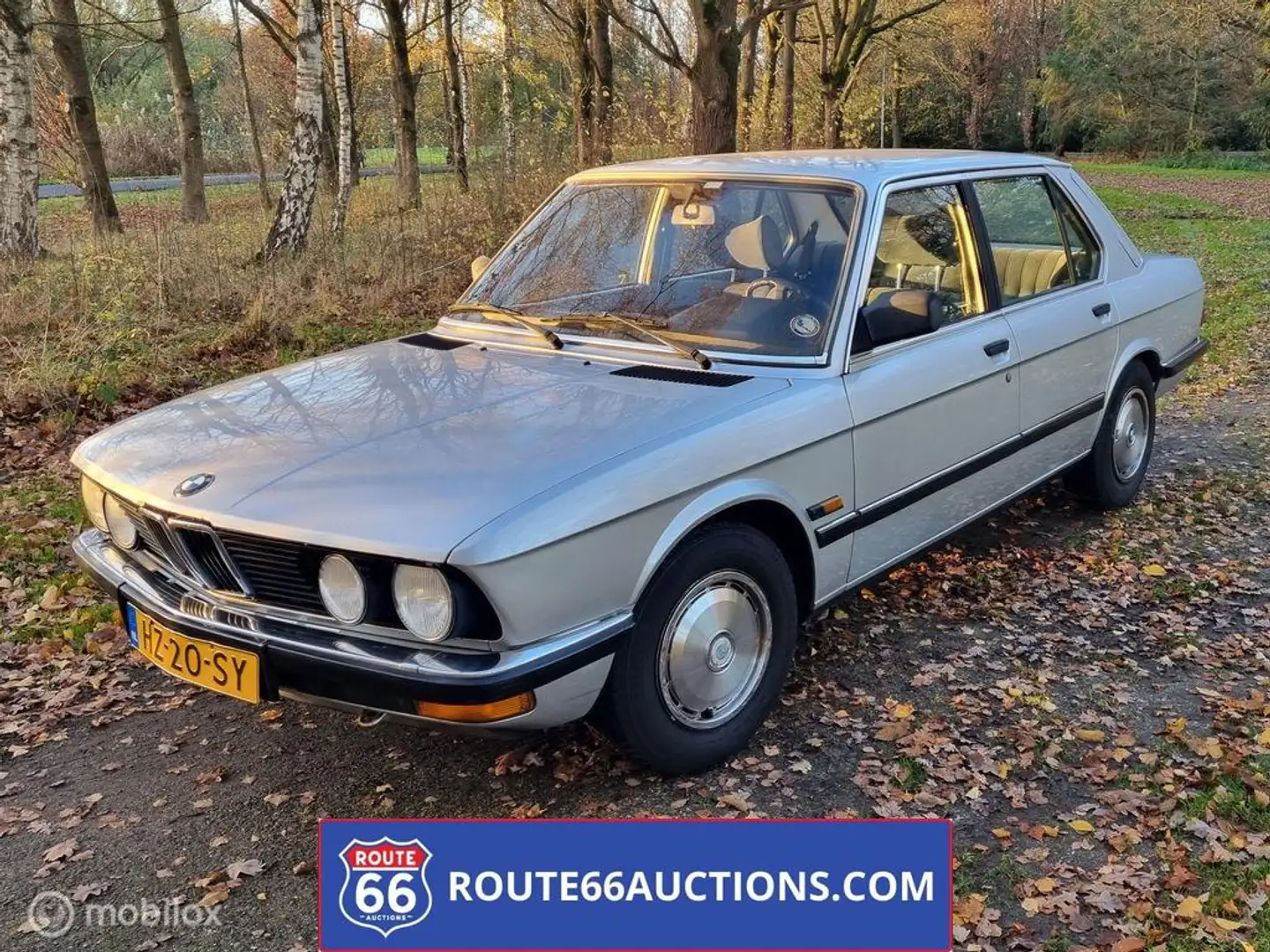 BMW 525 i | 1982 | Route 66 Auctions Fekete - 1
