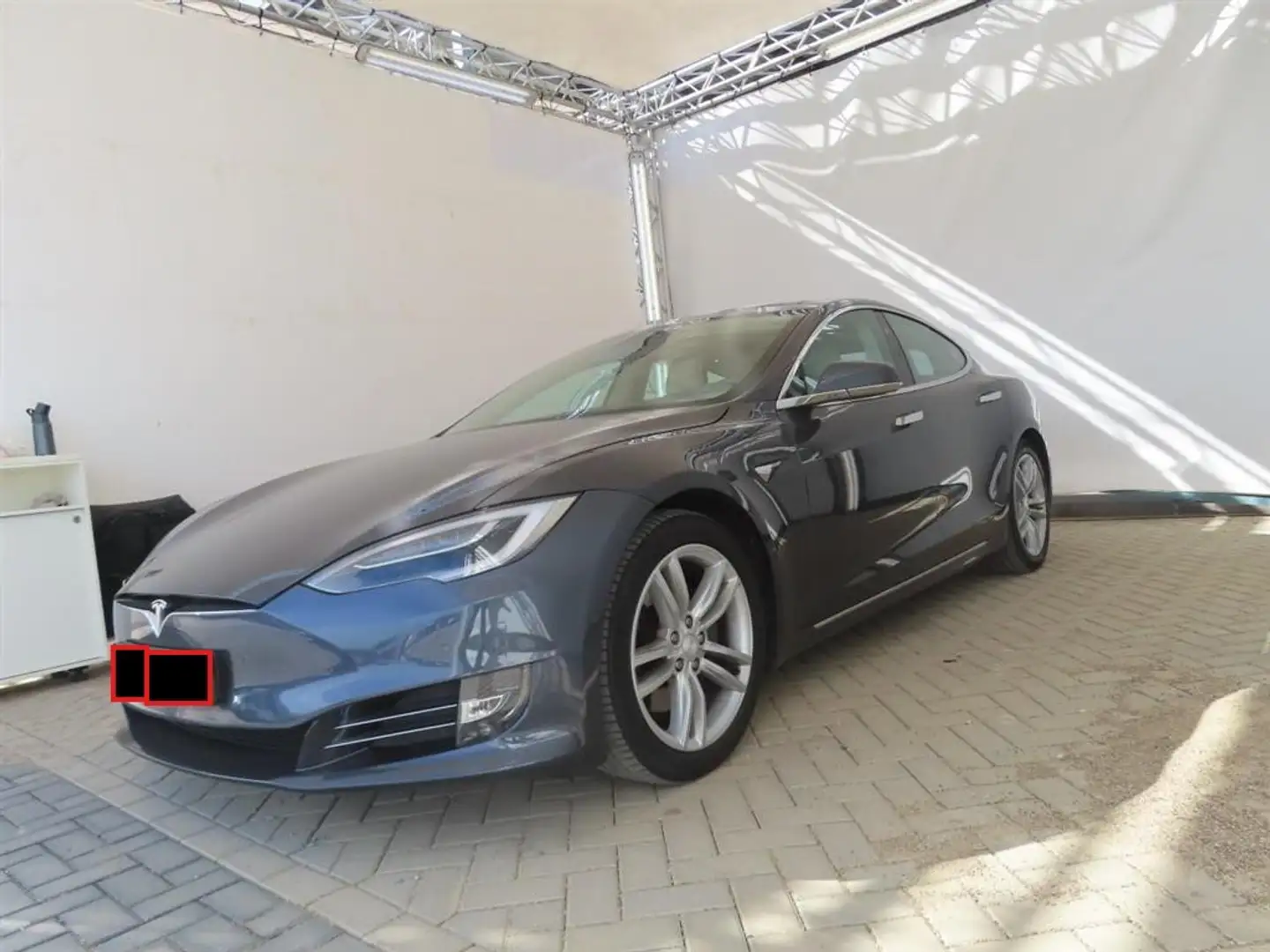 Tesla Model S 100D Allradantrieb Pano Schiebe 2.5 Grau - 1