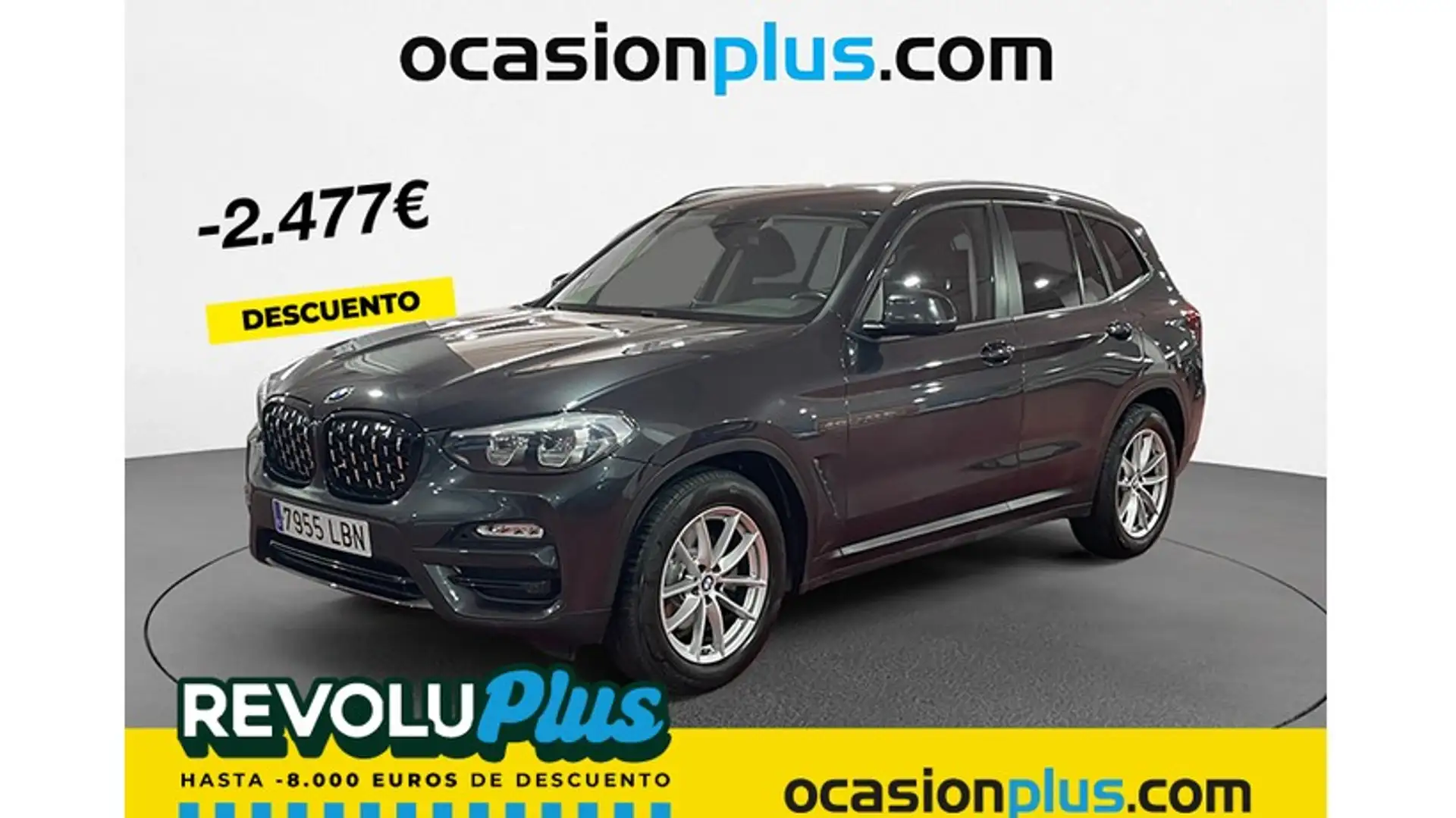 BMW X3 sDrive 18dA Gris - 1