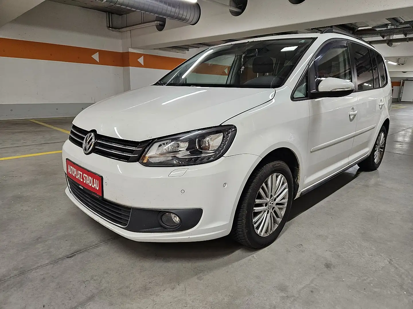 Volkswagen Touran Karat 1,6 BMT TDI DSG *FINANZIERUNG MÖGLICH! Weiß - 1
