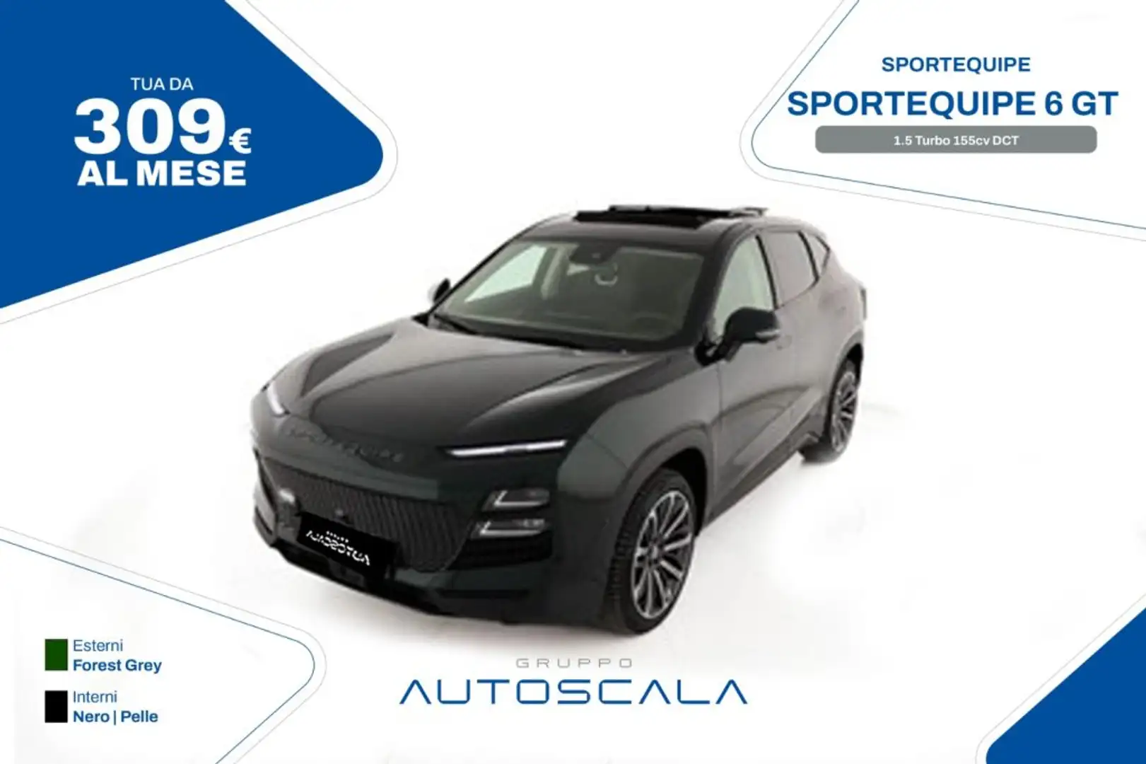 Sportequipe Sportequipe 6 GT 1.5 Turbo 155cv DCT Verde - 1