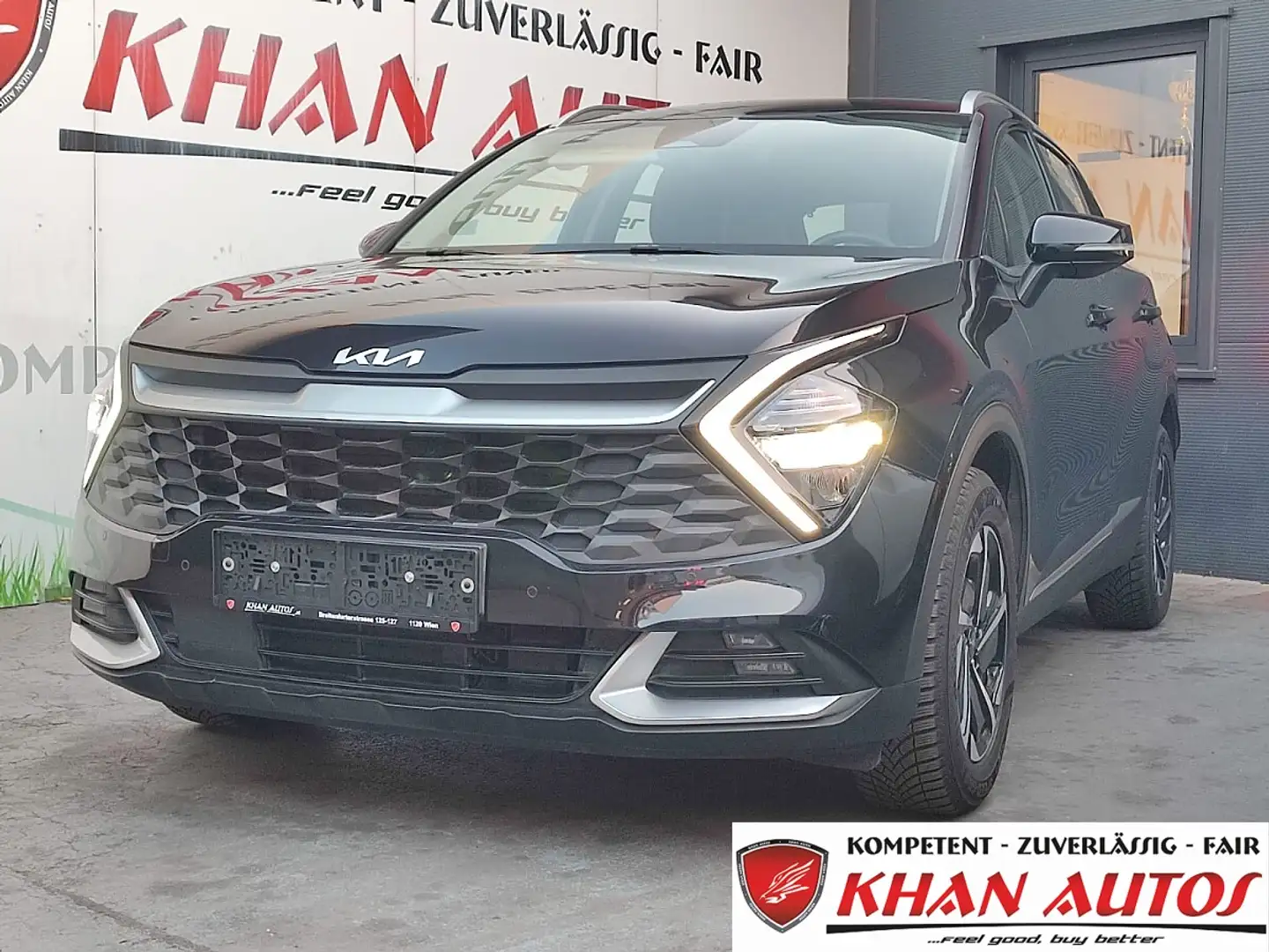 Kia Sportage 1,6 TGDI HEV Silber Aut. Schwarz - 1