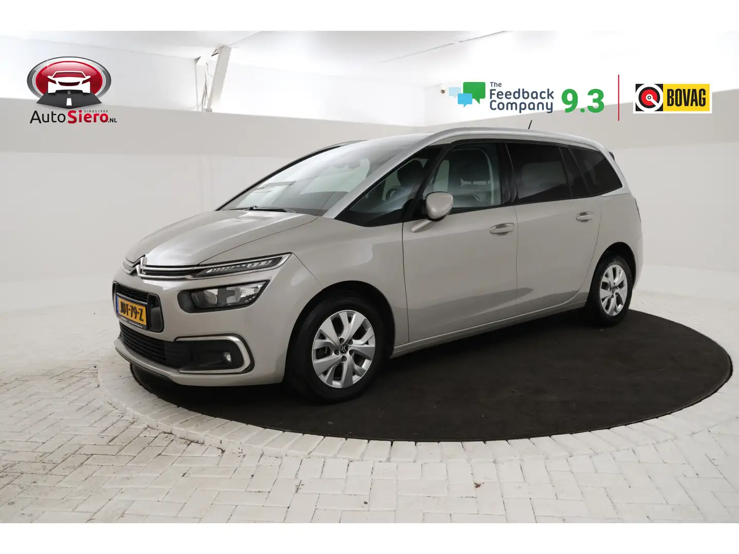 Citroen Grand C4 SpaceTourer 1.5 BlueHDI Shine Navigatie, Airco, Bleutooth Beige - 1