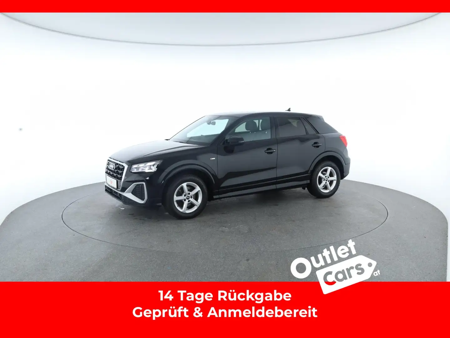 Audi Q2 40 2.0 TFSI quattro S-Line MATRIX+RFK+RADAR Schwarz - 1