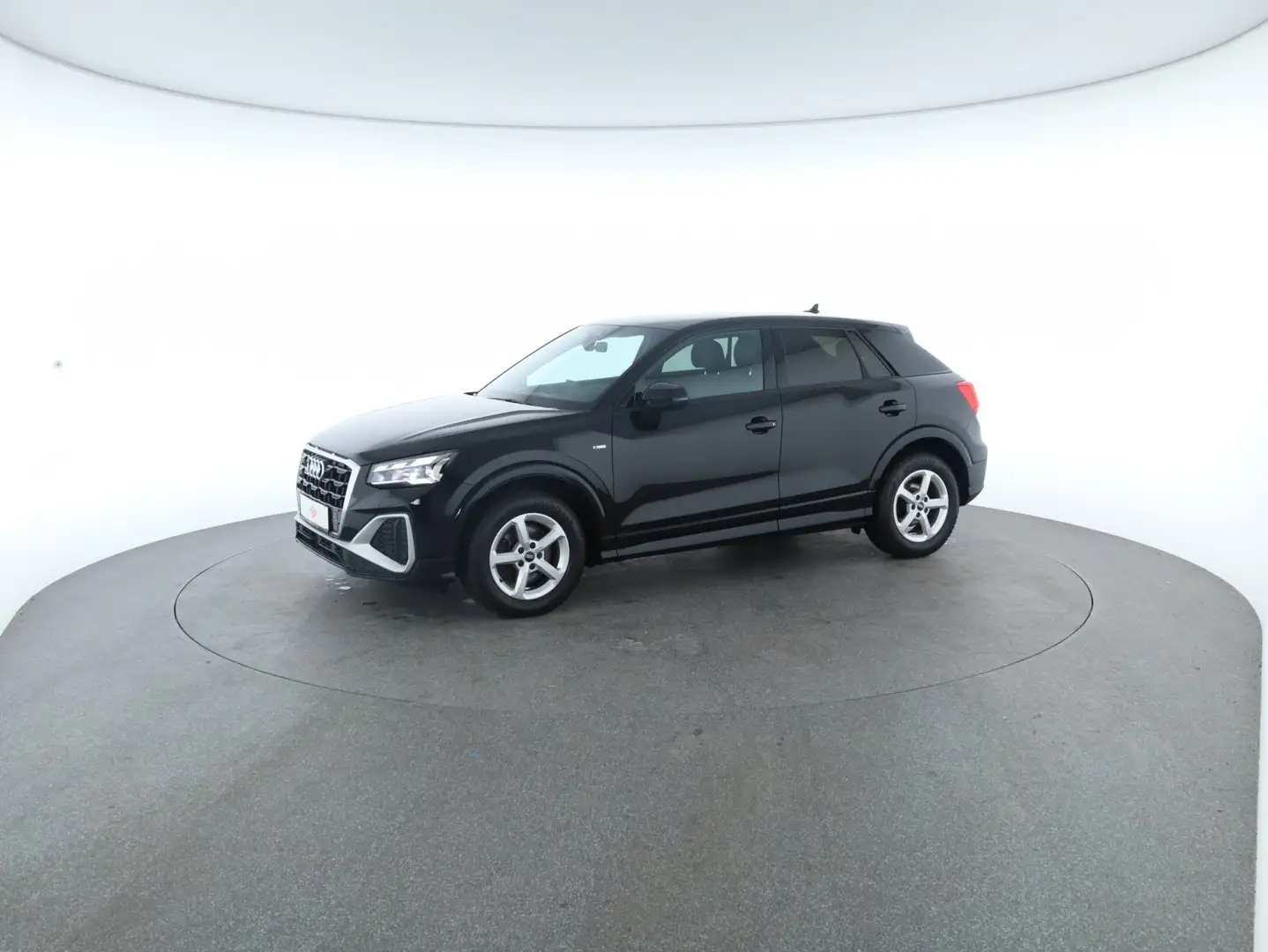 Audi Q2 40 2.0 TFSI quattro S-Line MATRIX+RFK+RADAR Schwarz - 2