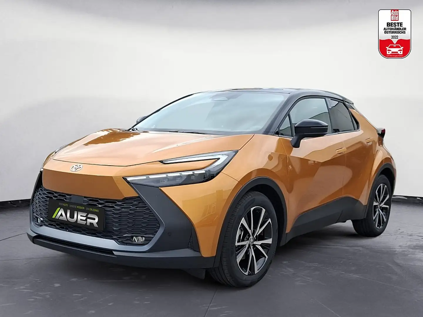 Toyota C-HR 1,8 Hybrid 140PS E-CVT Active Drive mit Technik... Gold - 1