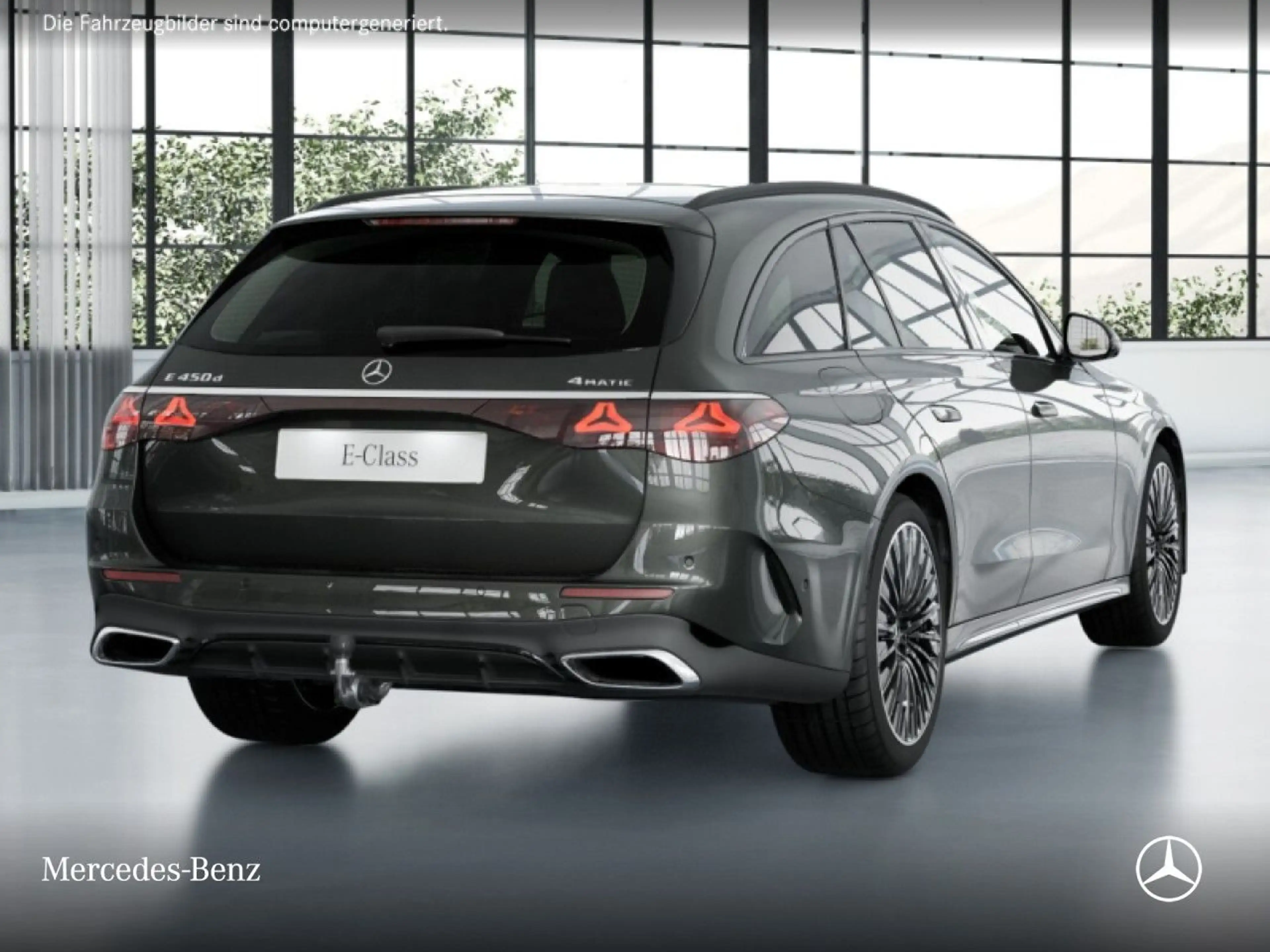 Mercedes-Benz E 450 d T 4M AMG Fahrass 360° Airmat Stdhzg Pano — photo 4