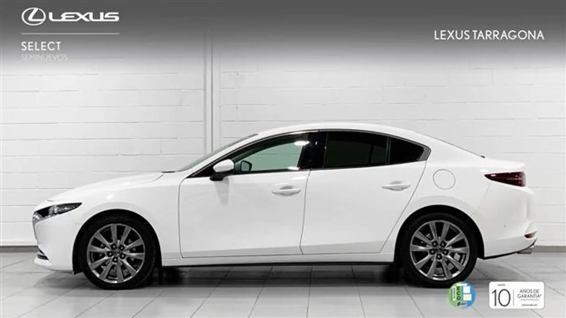Mazda 3 Sedán 2.0 e-Skyactiv-X Zenith Safety White Aut. 1 Blanco - 2