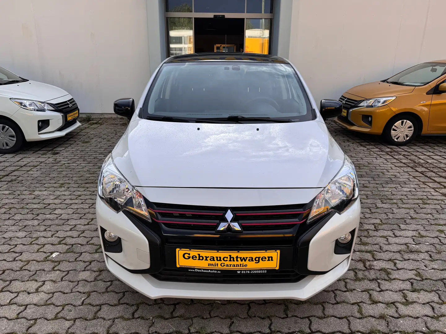 Mitsubishi Space Star Select+ Black,1,2i,KLIMA,DAB,4EFH,EURO6d,GARANTIEE Blanc - 2