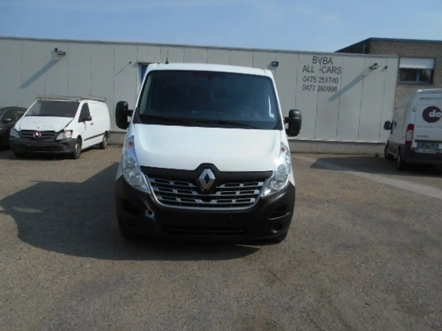 Renault Master 2.3 PICK-UP DUB.CABINNE..PLATEAU.3.20 LANG+AIRCO++ Wit - 2