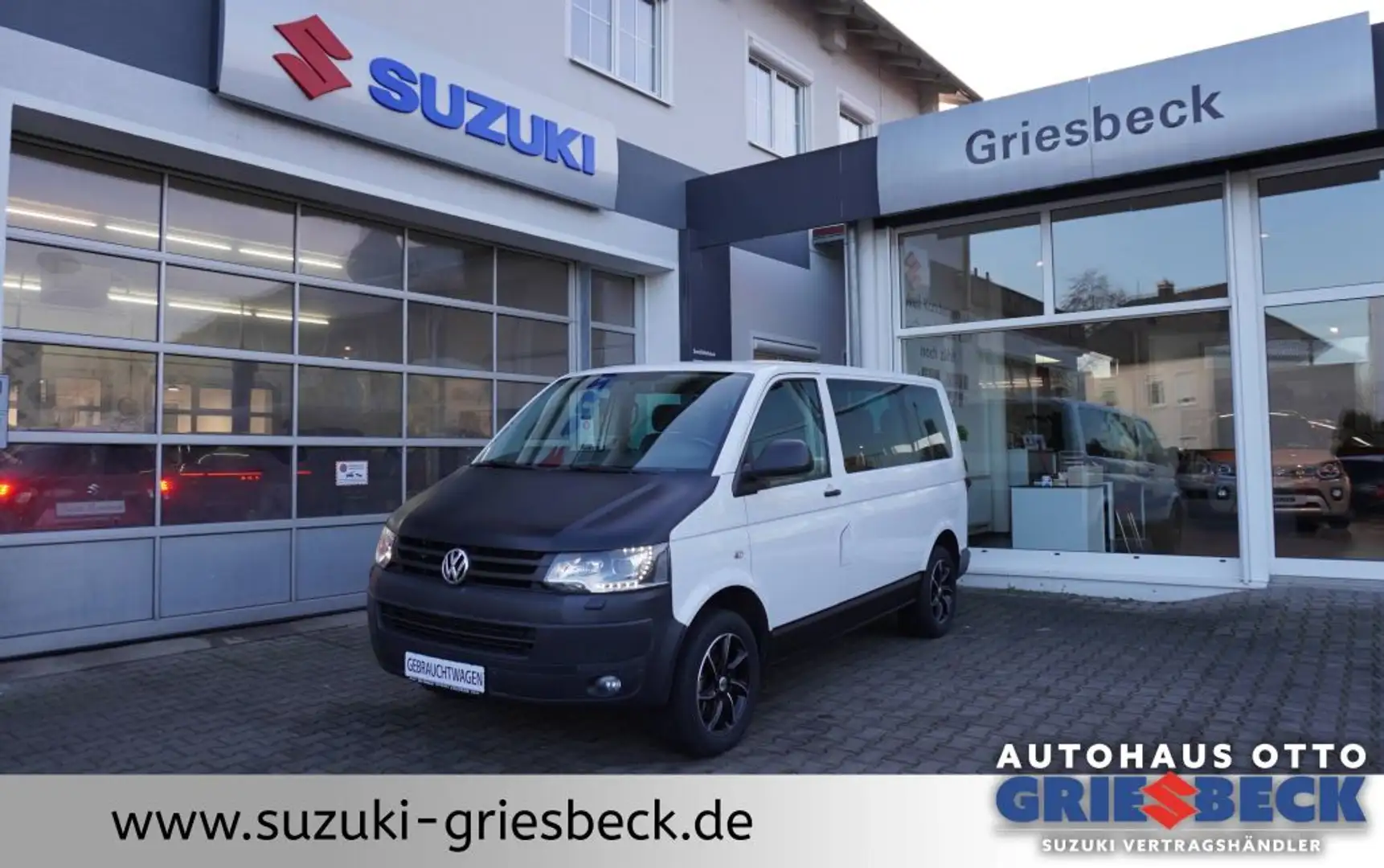 Volkswagen Transporter Caravelle Kurz Trendline /Standheizung /Garantie / Weiß - 1