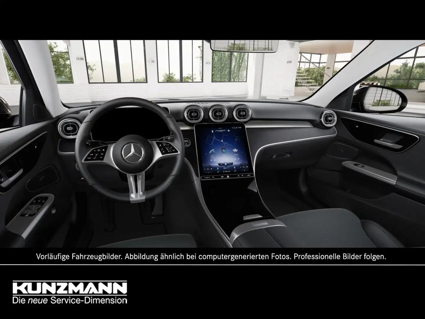 Mercedes-Benz C 300 Avantgarde Night MBUX 360° ParkPaket Argent - 2