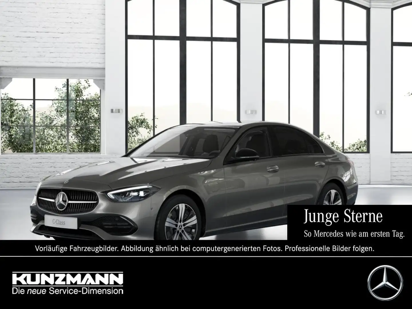 Mercedes-Benz C 300 Avantgarde Night MBUX 360° ParkPaket Argent - 1