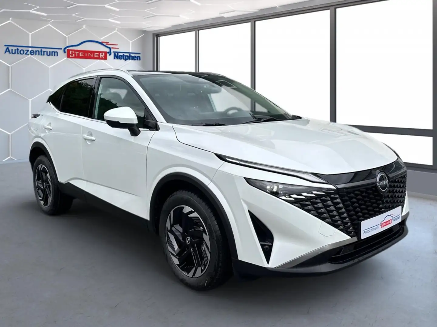 Nissan Qashqai Xtronic M-Hyb N-ConnectaFacelift Pano Klima Leder Blanco - 2
