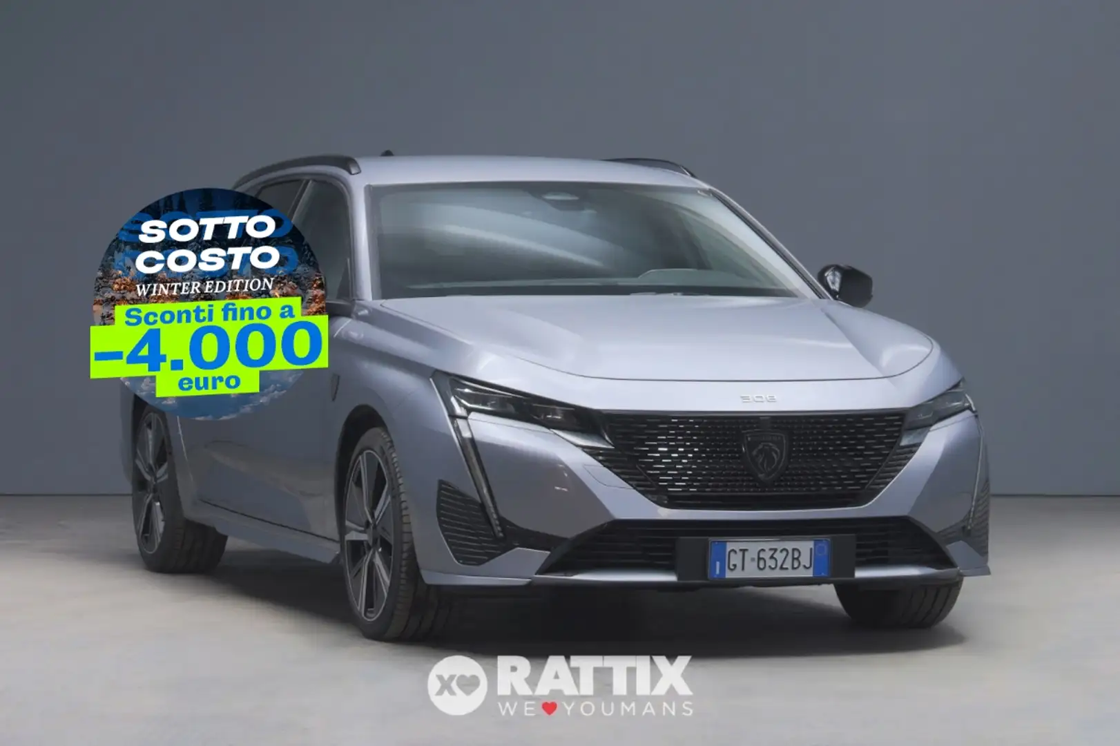 Peugeot 308 SW 1.2 Puretech 130CV GT EAT8 Gris - 1