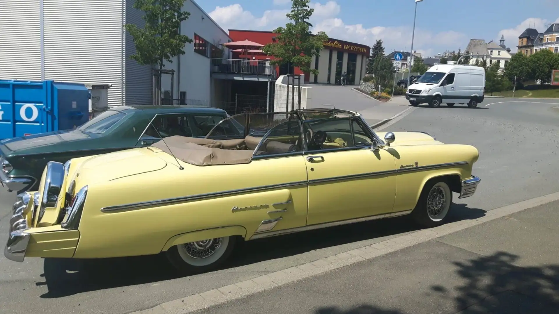 Ford Mercury Cabrio V8 Servo 200PS el. Verdeck H-Kenn Amarillo - 1