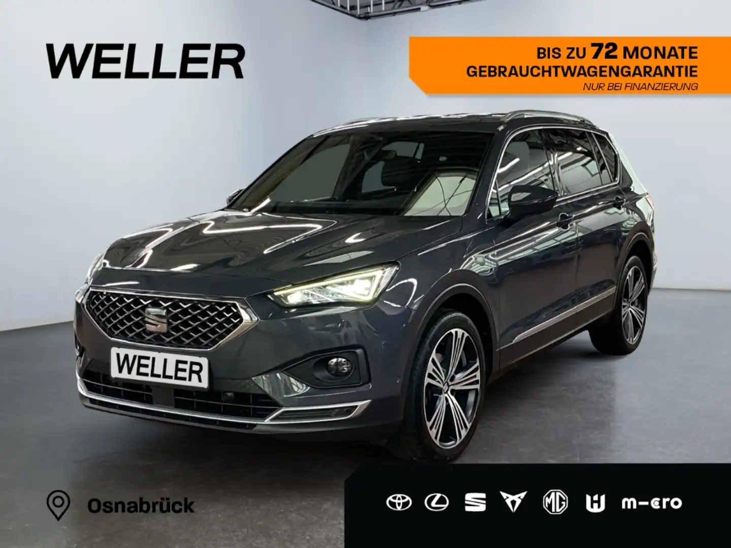 SEAT Tarraco 1.5 TSI ACT DSG Xcellence *Navi*Beats*LMF*SHZ* Gris - 1