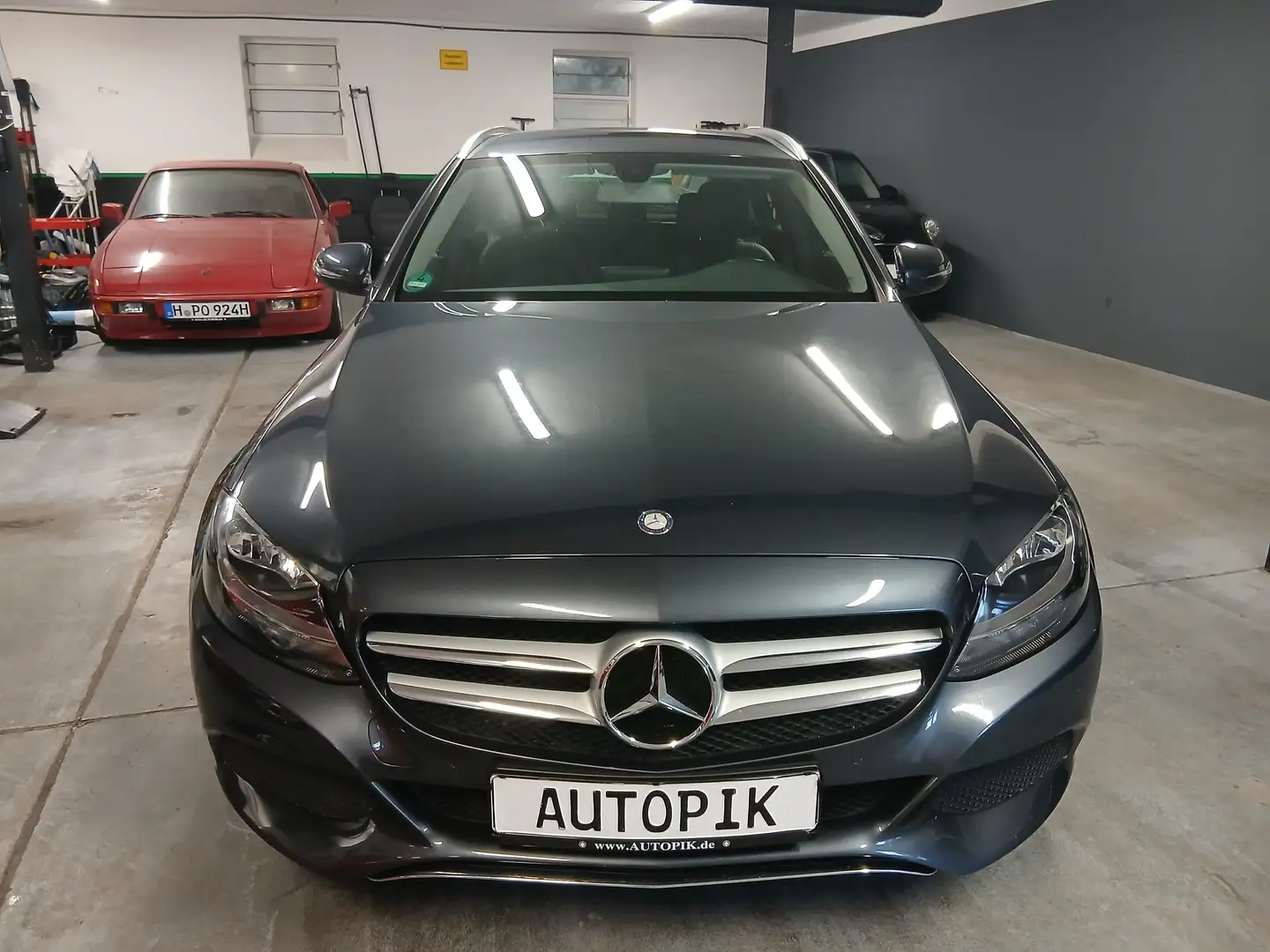 Mercedes-Benz C 180 T Avantgarde Autom.*TÜV(NEU)*EURO-6*GARANTIE* Gris - 2