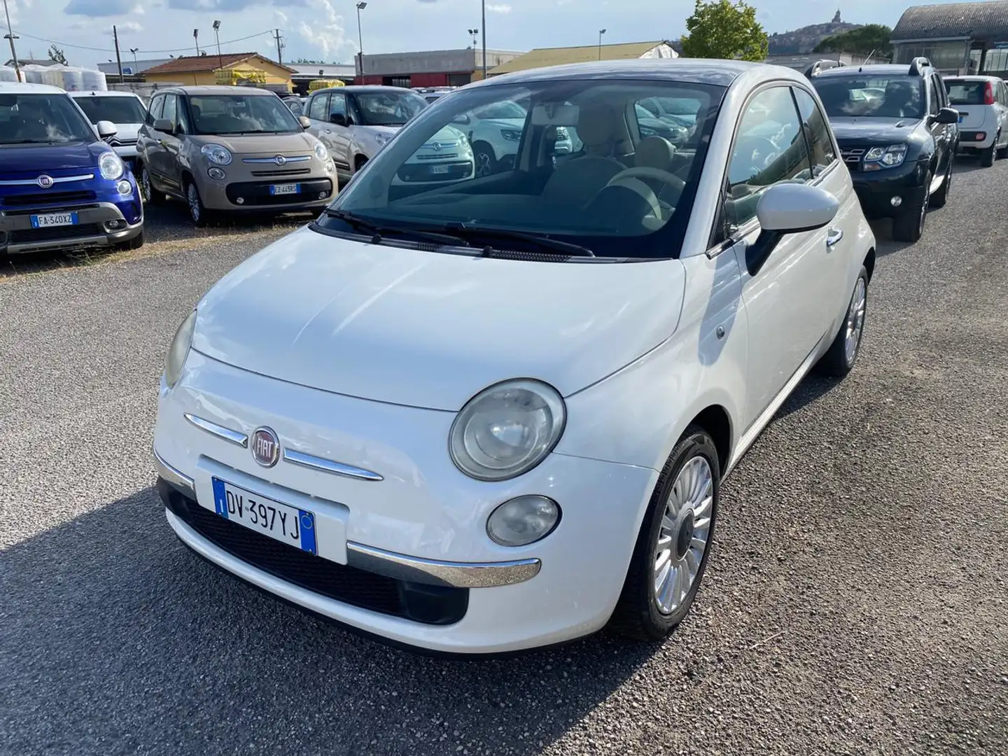 Fiat 500 1.2 Lounge Bianco - 1