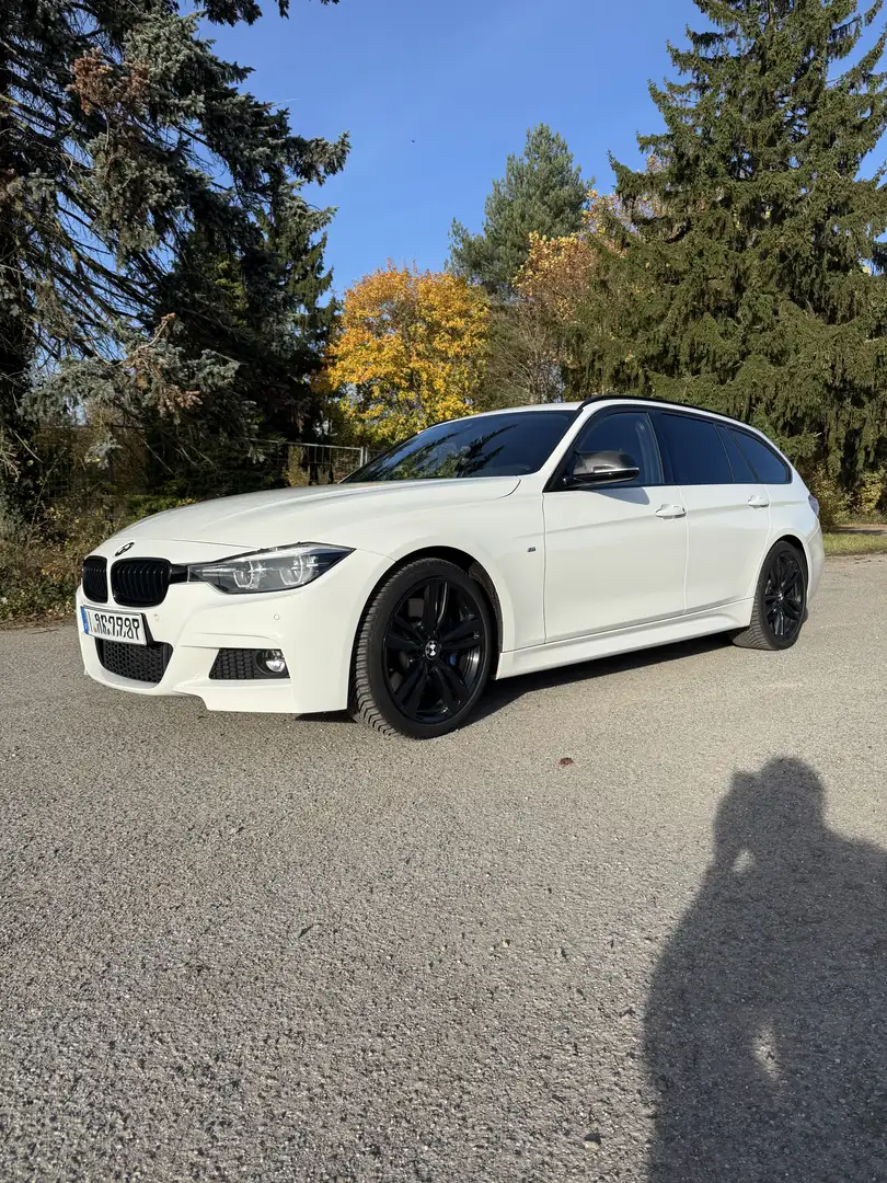 BMW 330 3er Touring Diesel 330d Aut Edition M Sport Shadow Weiß - 1