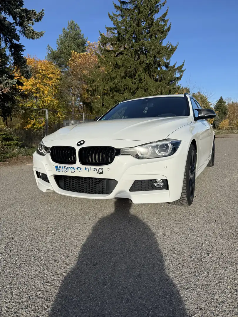 BMW 330 3er Touring Diesel 330d Aut Edition M Sport Shadow Weiß - 2