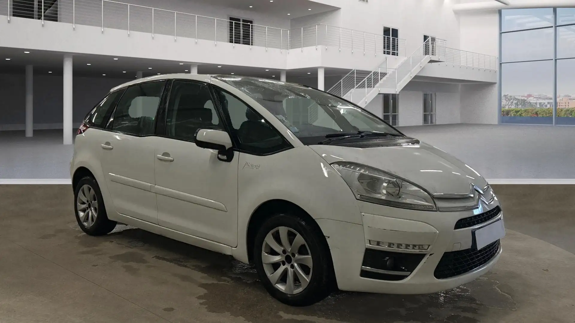 Citroen C4 Picasso C4 Picasso e-HDi 115 Confort Blanc - 2