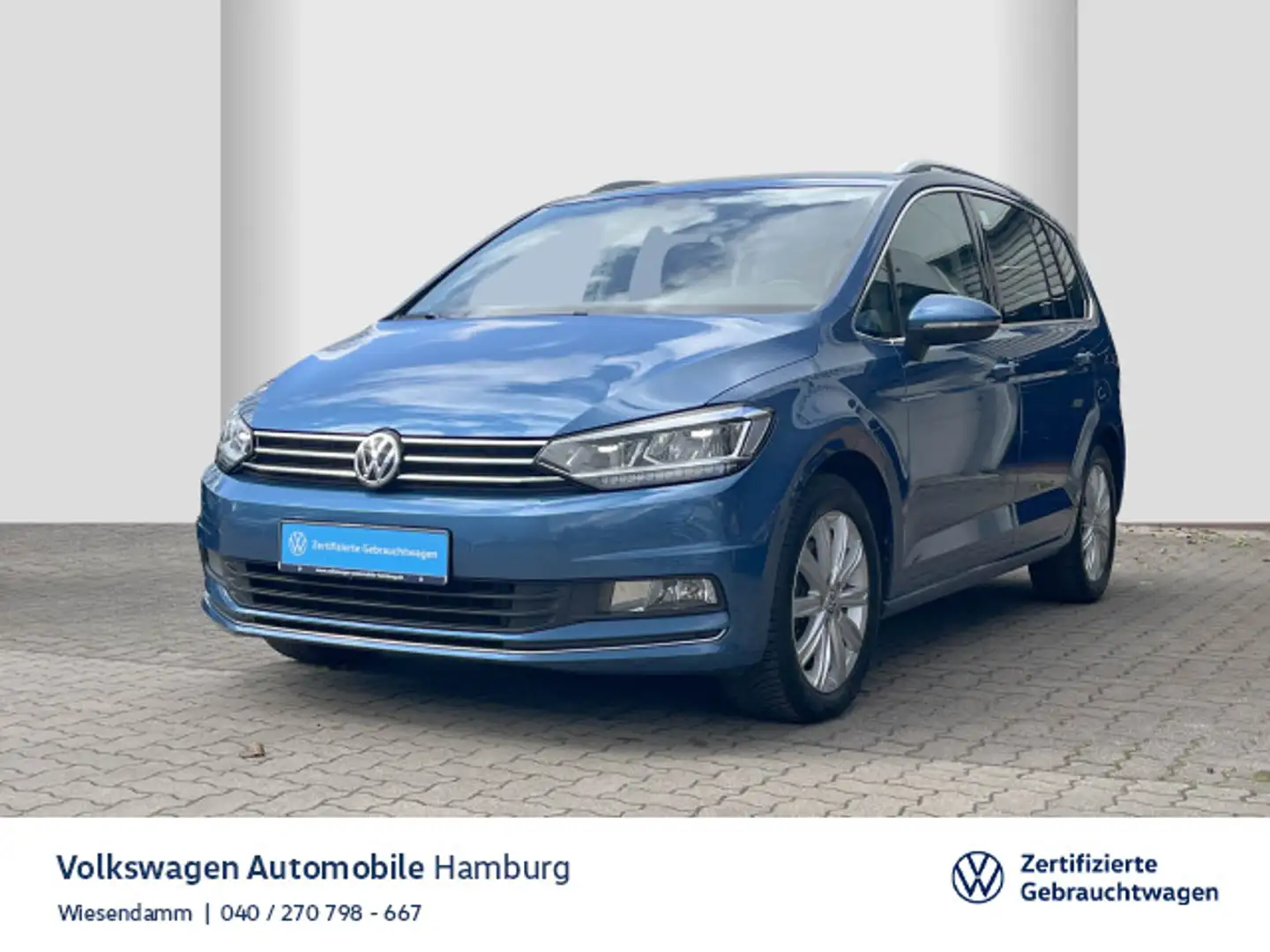 Volkswagen Touran 1.8 Highline TSI DSG Standhzg Kamera LED Blue - 1