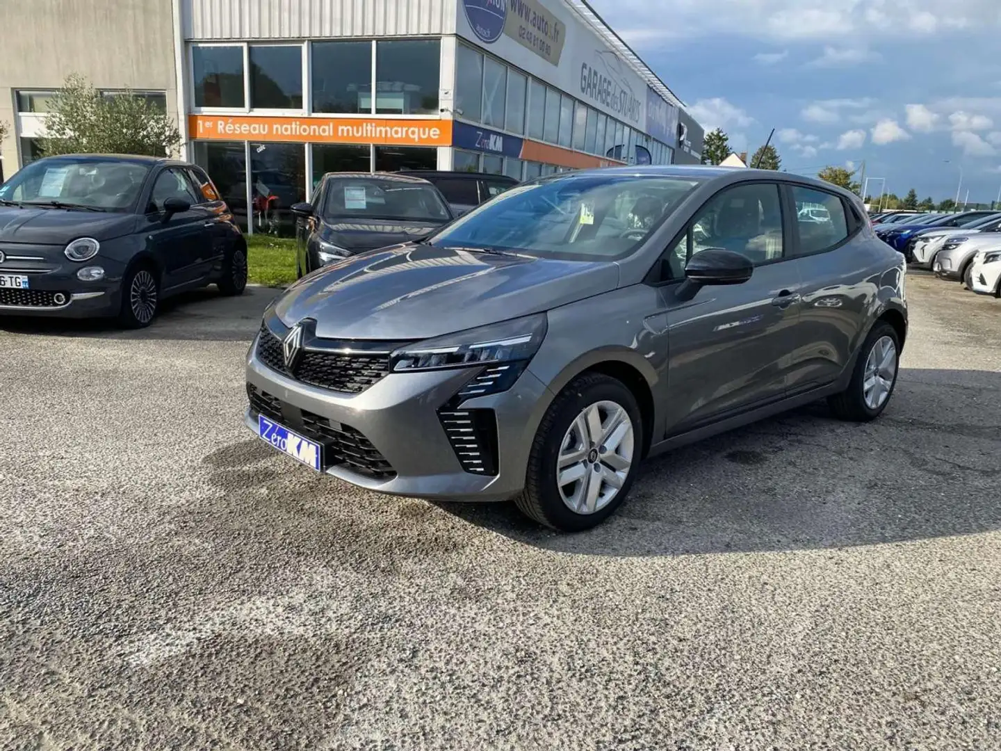 Renault Clio 1.5 Blue dCi - 100 Evolution - Caméra De Recul + Apple Car Play Gris - 1