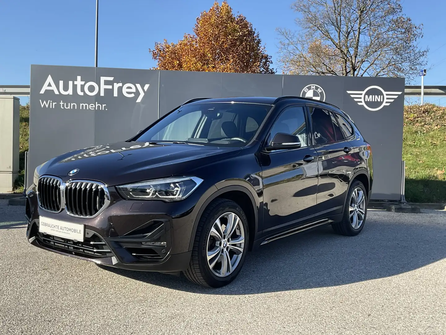 BMW X1 X1 sDrive18i Brun - 1